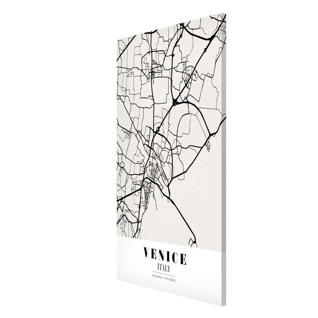 Quadro moderno Mappa di Venezia - Classica