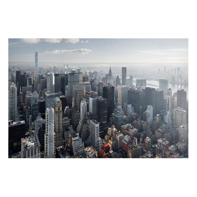 Lavagne magnetiche con architettura e skylines Upper Manhattan New York City
