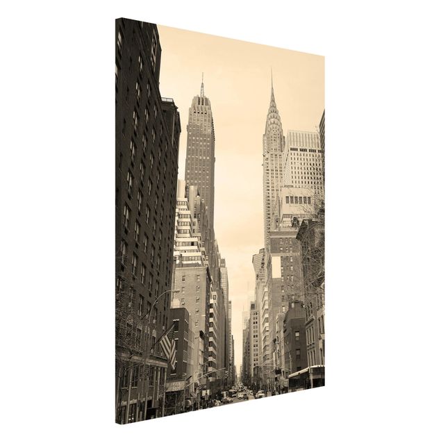 Lavagne magnetiche con architettura e skylines Cartolina USA