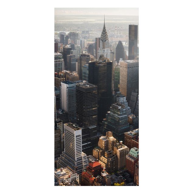 Lavagne magnetiche con architettura e skylines Dall'Empire State Building di Upper Manhattan NY