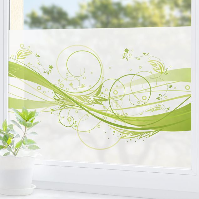 Adesivi per finestre con disegni Marzo
