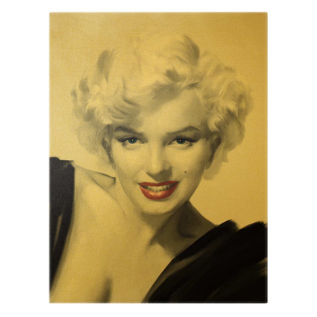 Stampe Marilyn sul divano