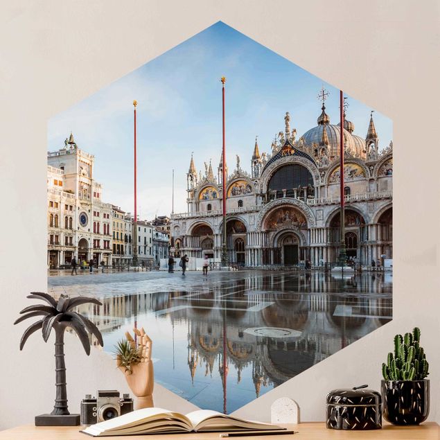 Carta da parati moderne Piazza San Marco a Venezia