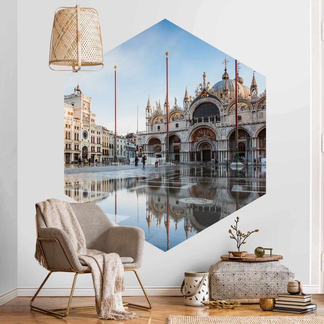 Carte da parati architettura Piazza San Marco a Venezia
