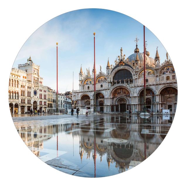 Carte da parati città Piazza San Marco a Venezia