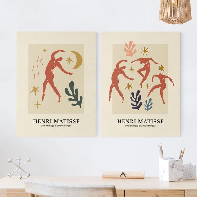 Tele componibili Omaggio a Matisse - Danze