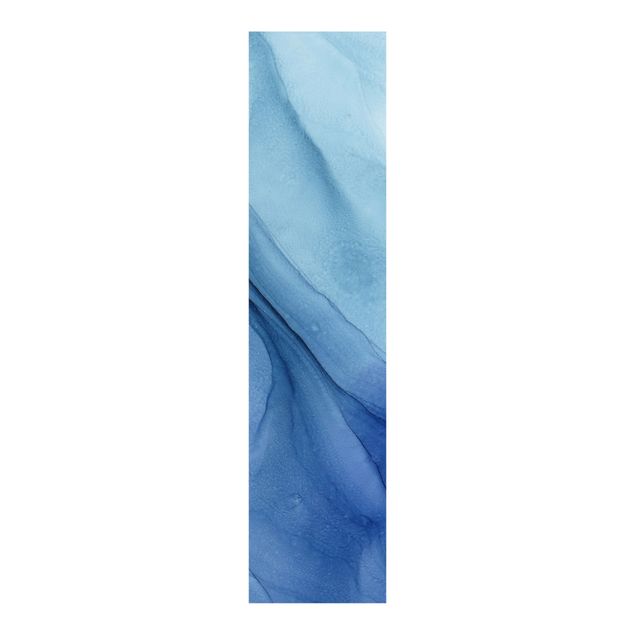 Tessili casa Mélange di inchiostro blu