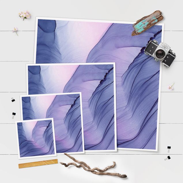 Poster - Mélange violetto