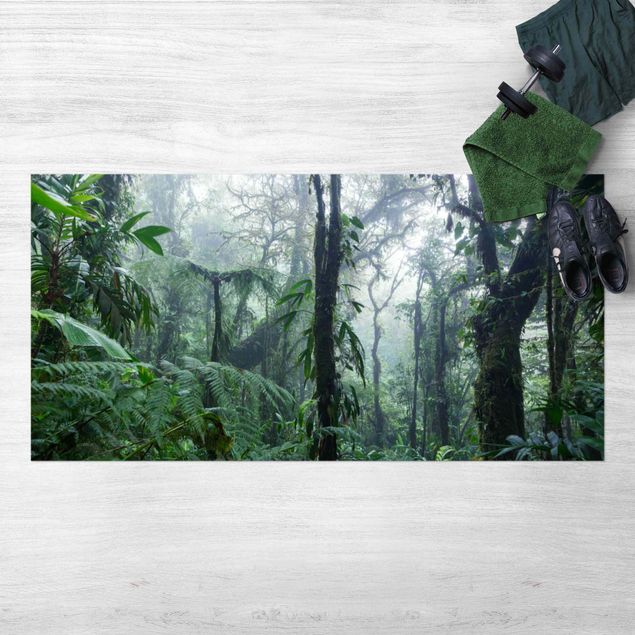 Tappeti con foresta Foresta nuvolosa di Monteverde