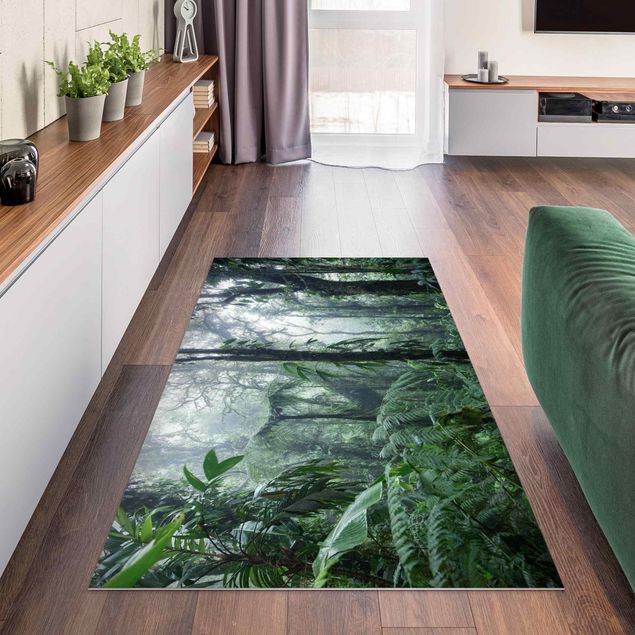 tappeto moderno Foresta nuvolosa di Monteverde