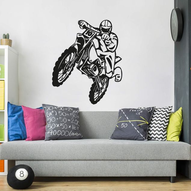 Adesivi murali motocross Sport a motore
