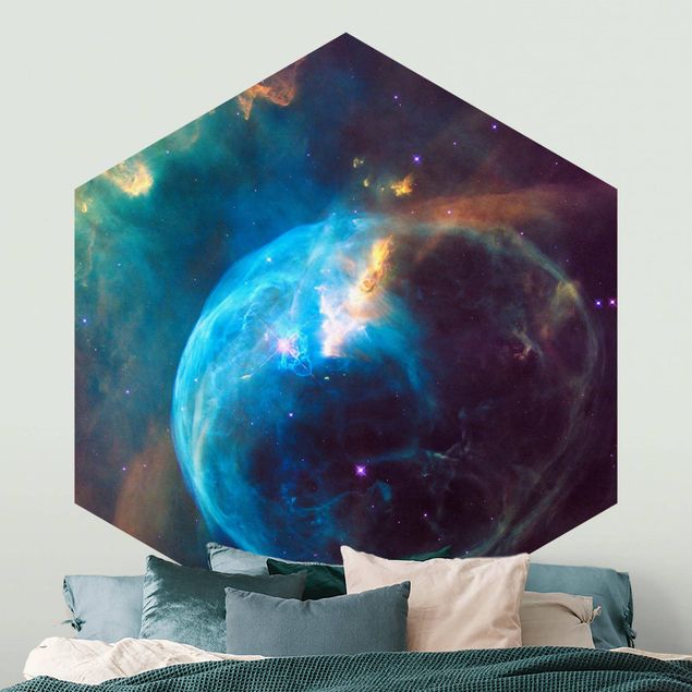 Carta da parati moderne Immagine NASA Nebulosa a bolle