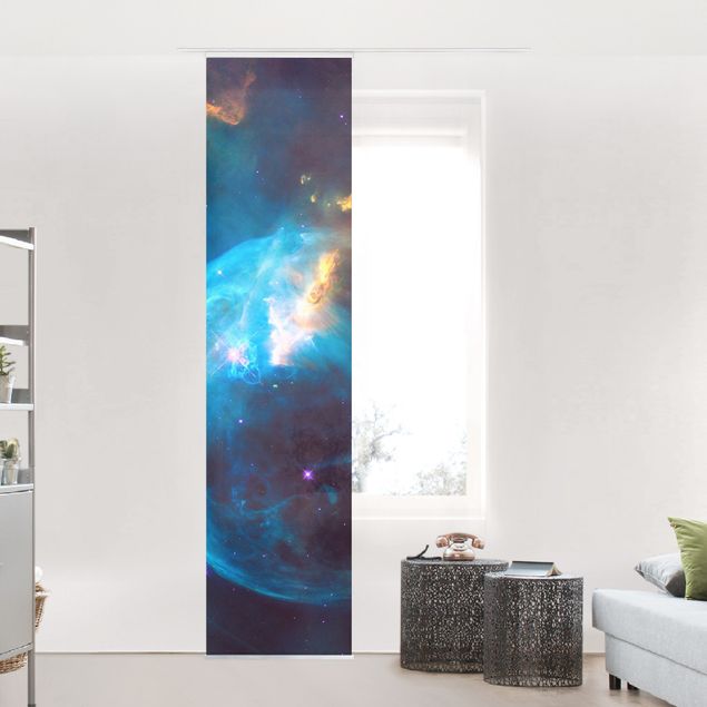 Tende a pannello scorrevoli con paesaggio Immagine NASA Nebulosa a bolle