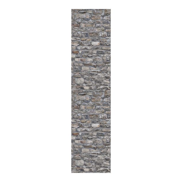 Tende a pannello scorrevoli effetto legno Natural Stone Wallpaper Old Stone Wall