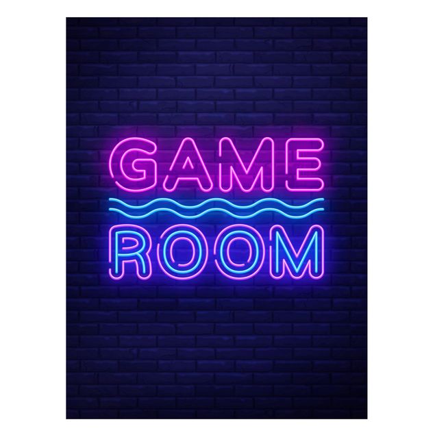 Quadri moderni   Scritta al neon Game Room