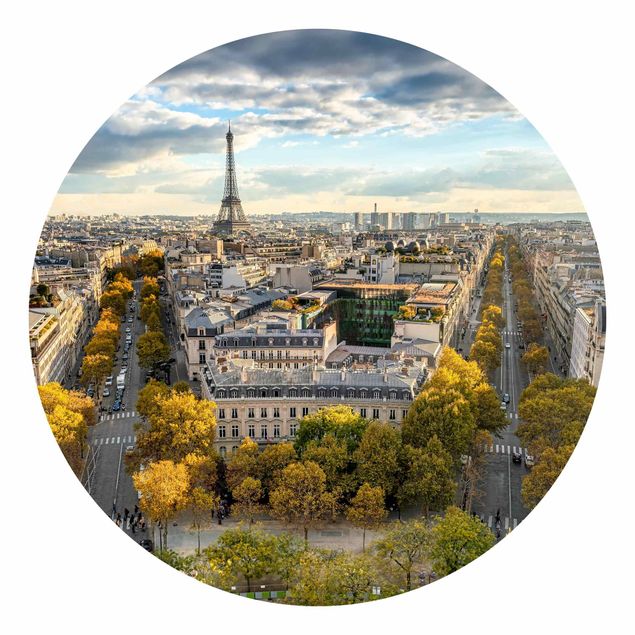 Carte da parati paesaggio Bella giornata a Parigi
