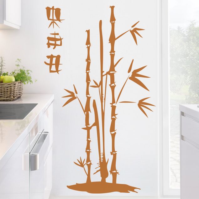 Adesivi murali piante No.SF681 Bambù