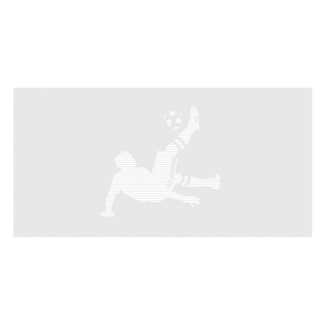 Pellicole per vetri - no.UL6 Soccer - Bicycle Kick II