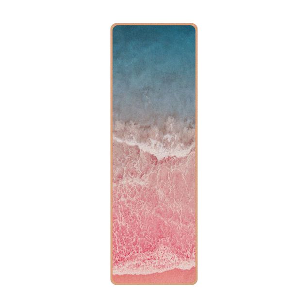 Tappetino yoga - Oceano in rosa