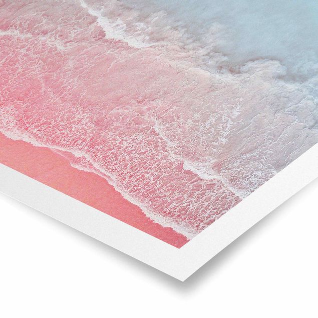 Quadro moderno Oceano in rosa