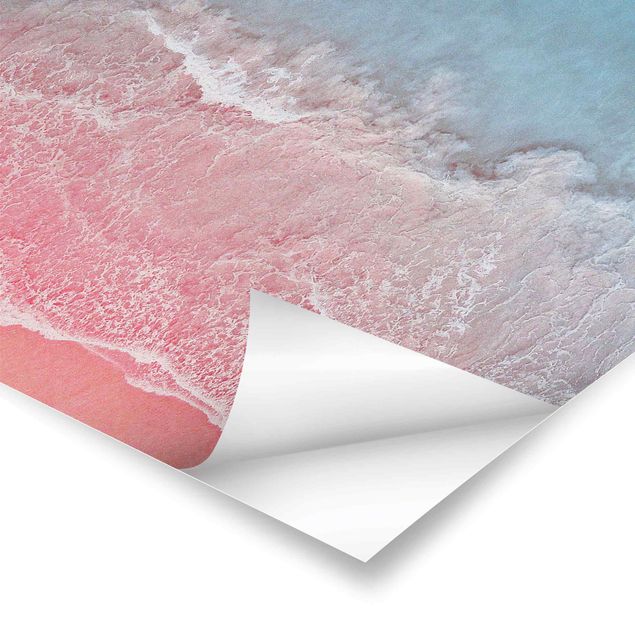 Poster natura paesaggi Oceano in rosa