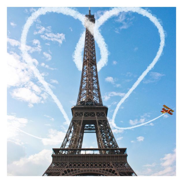 Carta da parati città Parigi - Città dell'amore