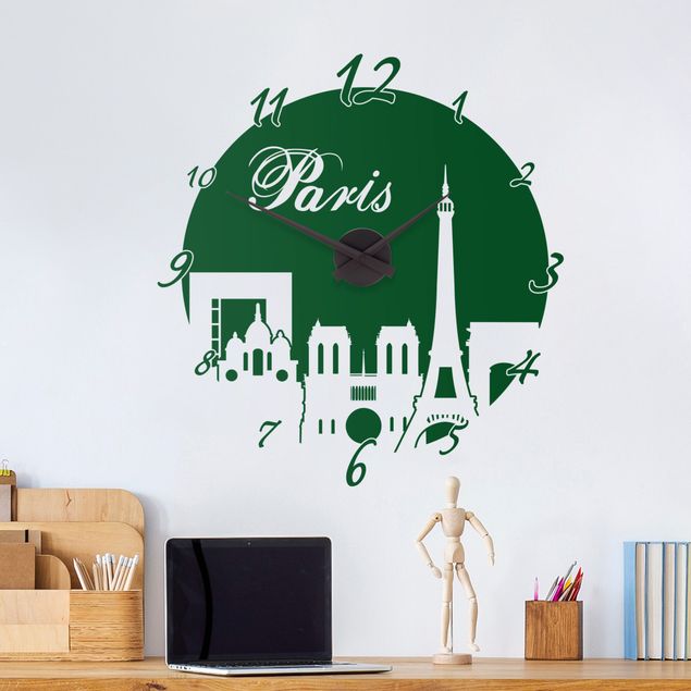 Stickers murali Parigi Logo Torre Eiffel Parigi
