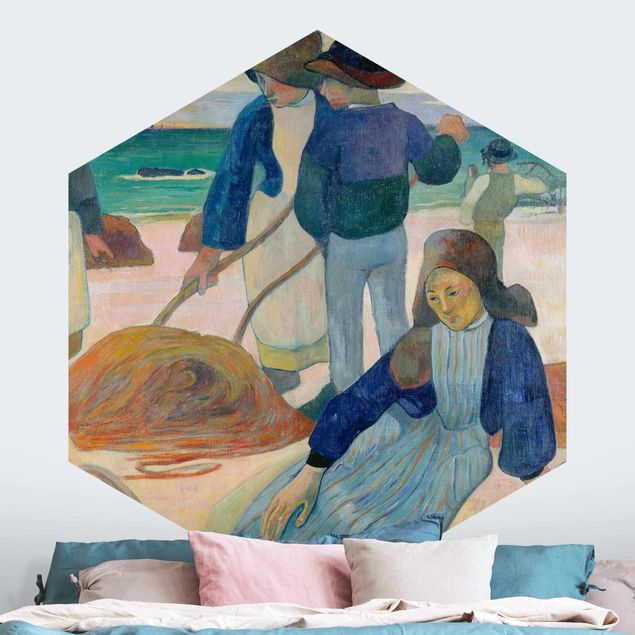 Stampe quadri famosi Paul Gauguin - I raccoglitori di kelp (Ii)
