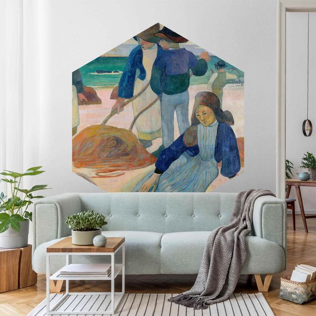 Stile di pittura Paul Gauguin - I raccoglitori di kelp (Ii)