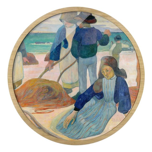 Riproduzione quadri famosi Paul Gauguin - I raccoglitori di kelp (Ii)