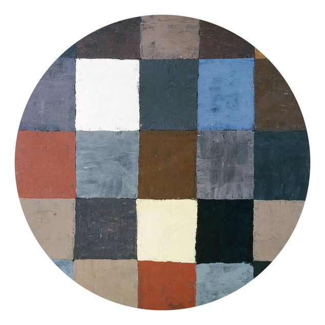 Carta parati tnt Paul Klee - Carta dei colori (su grigio)