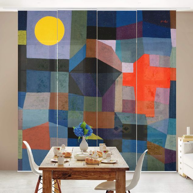 Stampe quadri famosi Paul Klee - Fuoco di luna piena