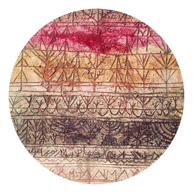Carta da parati tessuto non tessuto Paul Klee - Giovane foresta