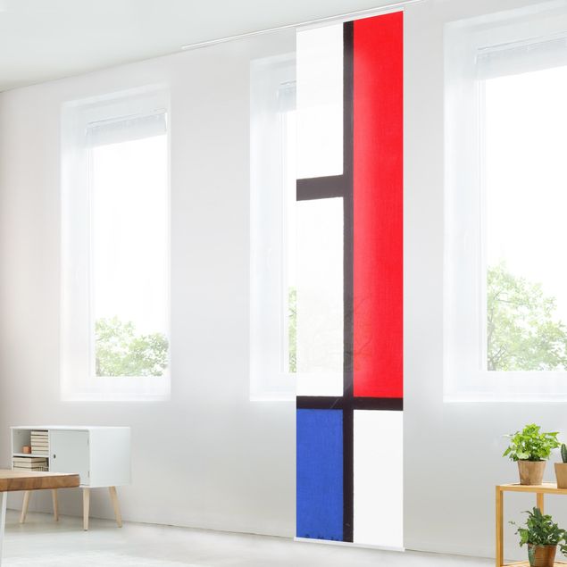 Riproduzioni Piet Mondrian - Composizione con rosso, blu e giallo