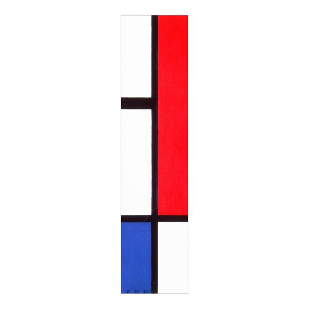 Correnti artistiche Piet Mondrian - Composizione con rosso, blu e giallo