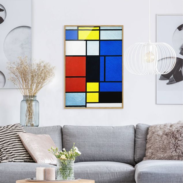 Stile di pittura Piet Mondrian - Tableau n. 1