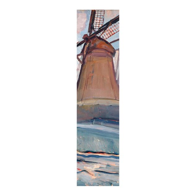 Stile di pittura Piet Mondrian - Mulino a vento