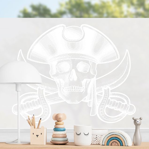 Decorazioni cameretta Logo Pirata