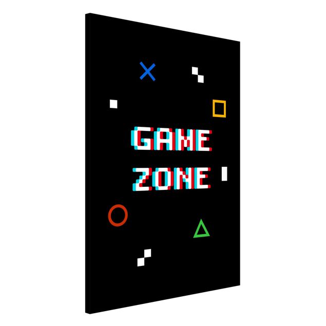 Lavagne magnetiche con frasi Frase in pixel Game Zone