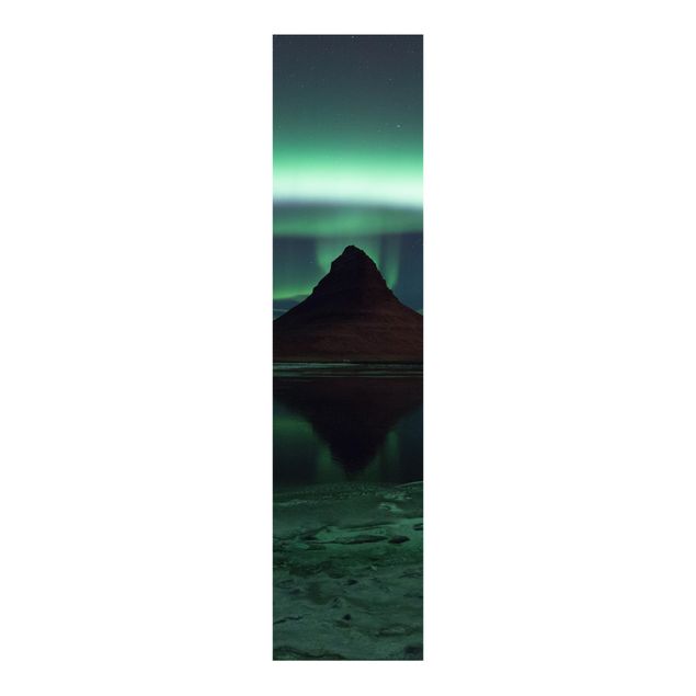 Tessili per la casa L'aurora boreale in Islanda
