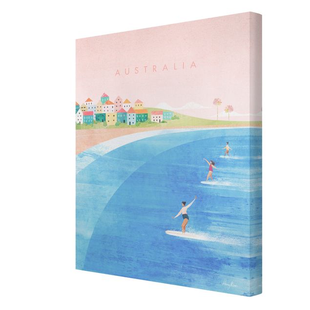 Quadri spiaggia Poster di viaggio - Australia