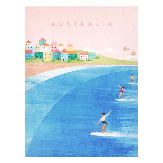 Lavagne magnetiche con spiaggia Poster di viaggio - Australia