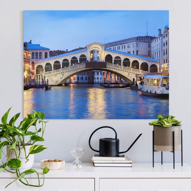 Quadri Italia Ponte di Rialto a Venezia