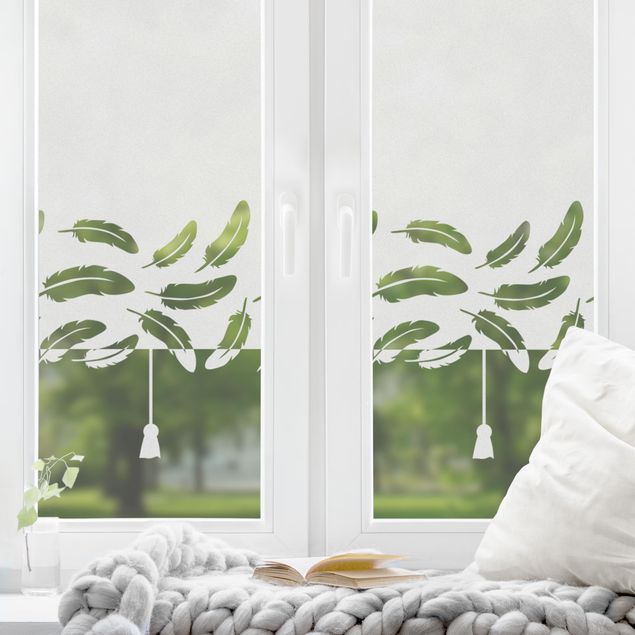 Pellicole colorate per vetri Pellicole per finestre privacy - Piuma