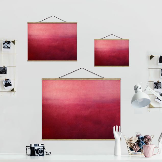 Foto su tessuto da parete con bastone - Deserto rosso - Orizzontale 3:2