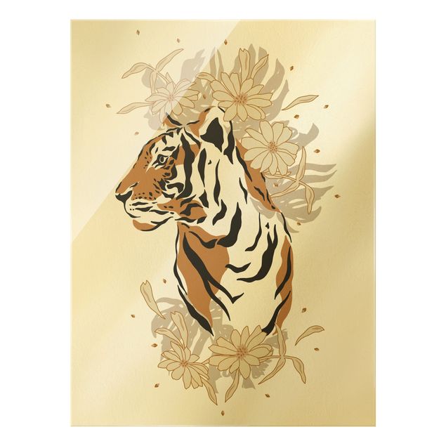 Stampe Animali del Safari - Ritratto di tigre
