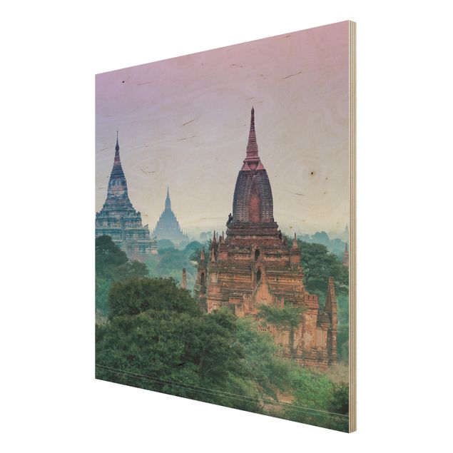 Stampe Terreno del tempio a Bagan