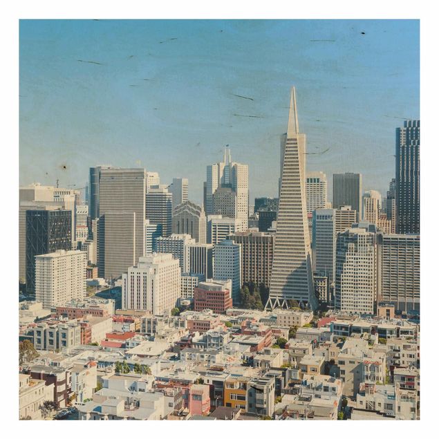Stampe Skyline di San Francisco