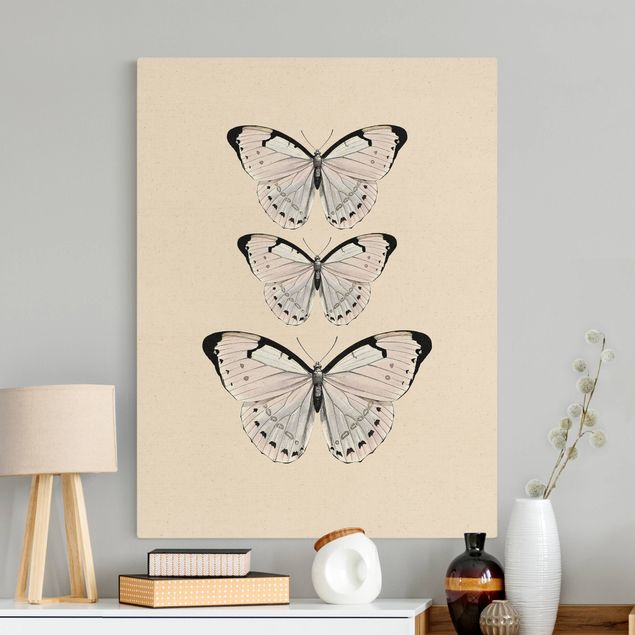 Quadri di farfalle Farfalla su beige
