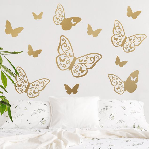 Adesivi murali farfalla Farfalle decorative